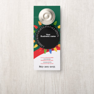  ドアノブサイン