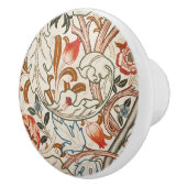 ドアノブ – ウィリアム・モリスデザイン セラミックノブ (右)