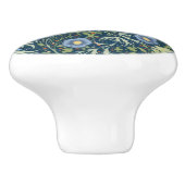 ドアノブ – 海藻とフローラデザイン セラミックノブ (側面)