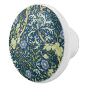 ドアノブ – 海藻とフローラデザイン セラミックノブ (右)