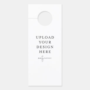 ドアハンガーカード ドアノブサイン