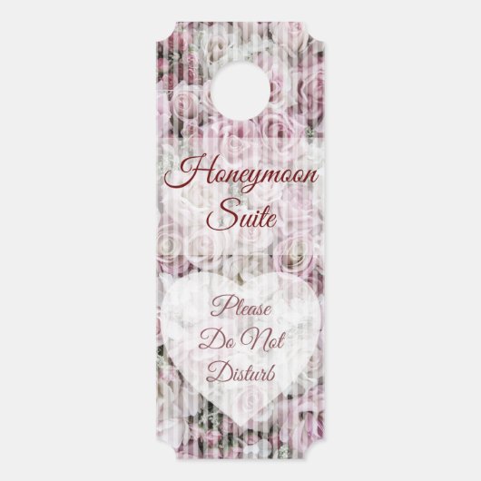 ドアハンガー - ビクトリアンローズコラージュ (正面)