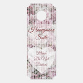 ドアハンギング - ビクトリアンローズコラージュ ドアノブサイン (裏面)