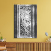 ドアパネル、アンリIIスタイル、c.1556 キャンバスプリント (インサイチュ (リビング))