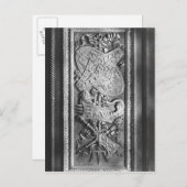ドアパネル、アンリIIスタイル、c.1556 ポストカード (正面/裏面)