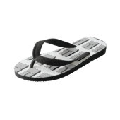 ドアフランスの冷蔵庫の漫画イラストレーション キッズビーチサンダル (アングル)