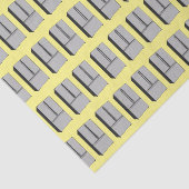 ドアフランスの冷蔵庫の漫画イラストレーション 薄葉紙 (詳細)