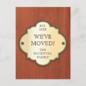 ドアプラーク引越し案内はがき 案内ポストカード (正面)