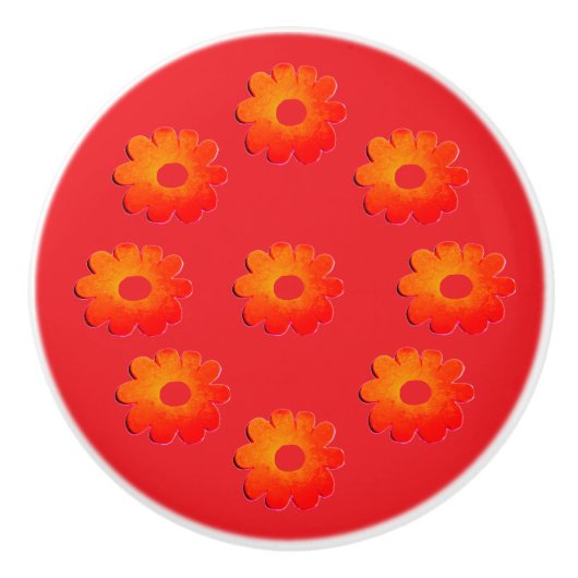 ドアプルセラミックスタイルデザイン セラミックノブ (正面)