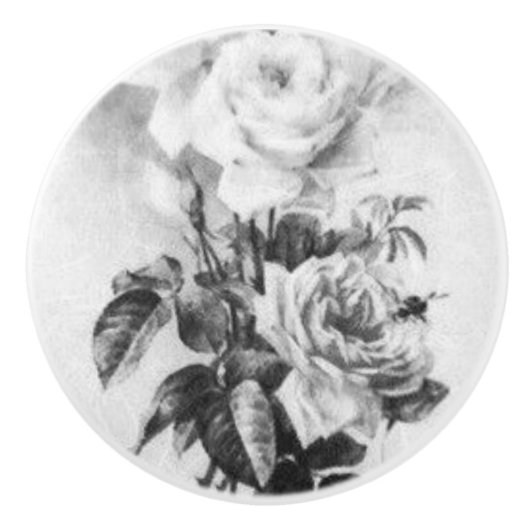 ドアプルセラミックスタイルデザイン セラミックノブ (正面)