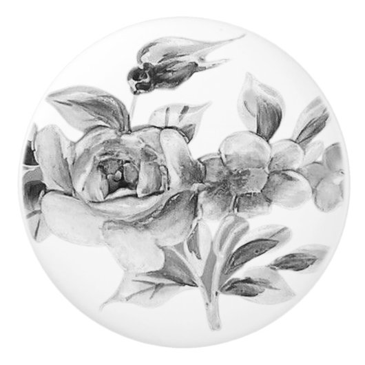 ドアプルセラミックスタイルデザイン セラミックノブ (正面)