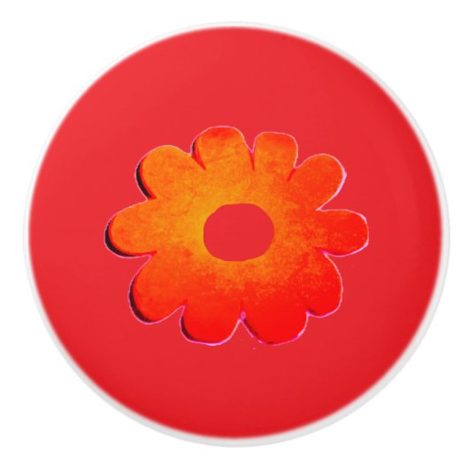 ドアプルセラミックスタイルデザイン セラミックノブ (正面)