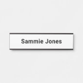 ドアプレートのオフィス名の変更カスタム可能 サインプレート (正面)