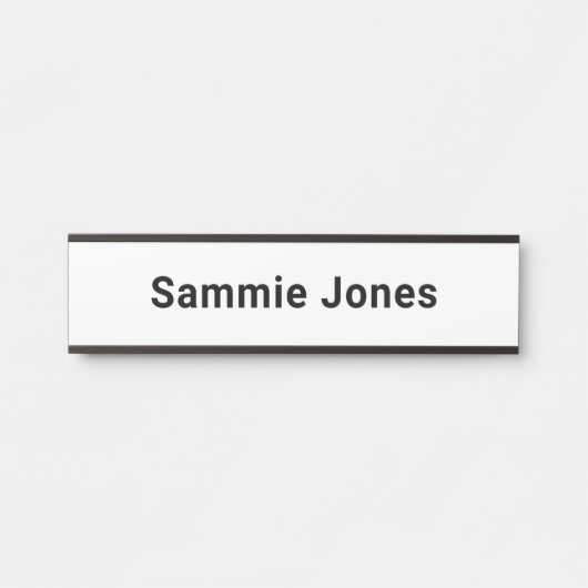 ドアプレートのオフィス名の変更カスタム可能 サインプレート (正面)