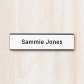 ドアプレートのオフィス名の変更カスタム可能 サインプレート (正面)