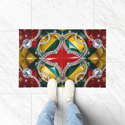 ドアマットとロサンゼルスカラーデザイン ドアマット (室内)