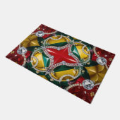 ドアマットとロサンゼルスカラーデザイン ドアマット (アングル)