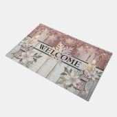 ドアマット大冬ワンダーランド ドアマット (アングル)