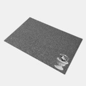 ドアマット植物ポット及び花デザイン ドアマット (アングル)