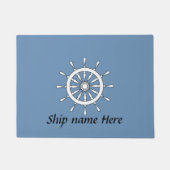 ドアマット – ヘルム（船名付き） (正面)