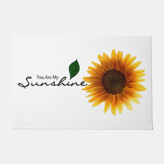 ドアマット-ユア·ア·マイ·サンシャイン ドアマット (正面)