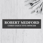 ドアモダンの標識名プレート サインプレート