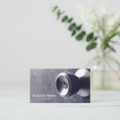 ドアロック業務 名刺 (スタンド正面)