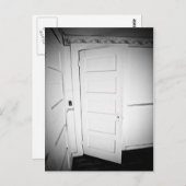 ドア不気味はがき ポストカード (正面/裏面)