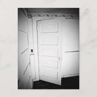 ドア不気味はがき ポストカード