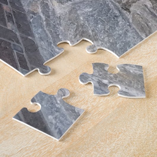 ドア付きクロースタースホールウェイ建築勉強 ジグソーパズル (側面)