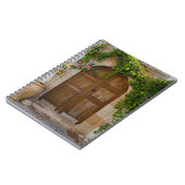 ドア地中海のノート ノートブック (左側)