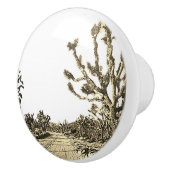 ドア引き開き道路デザイン セラミックノブ (右)