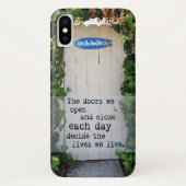 ドア我々ドア写真iPhoneケースを開く Case-Mate iPhoneケース (裏面)