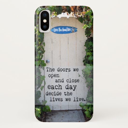 ドア我々ドア写真iPhoneケースを開く Case-Mate iPhoneケース (裏面)