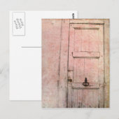 ドア抽象芸術 ポストカード (正面/裏面)