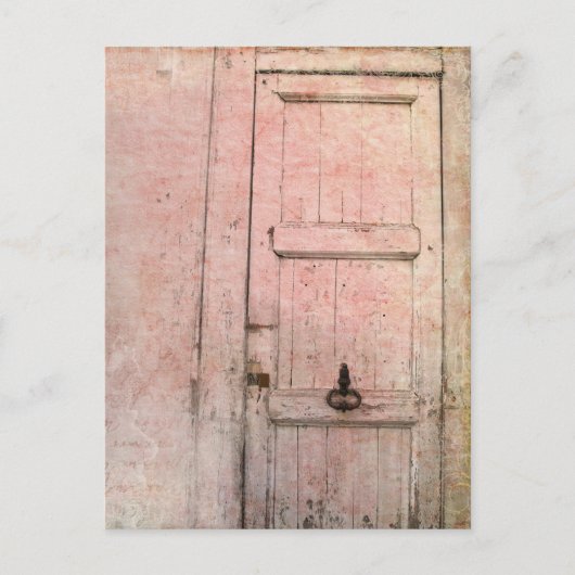 ドア抽象芸術 ポストカード (正面)