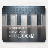 ドア機会引用文マウスパッド マウスパッド (正面)