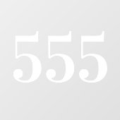 ドア番号 ウィンドウサイン (シート)