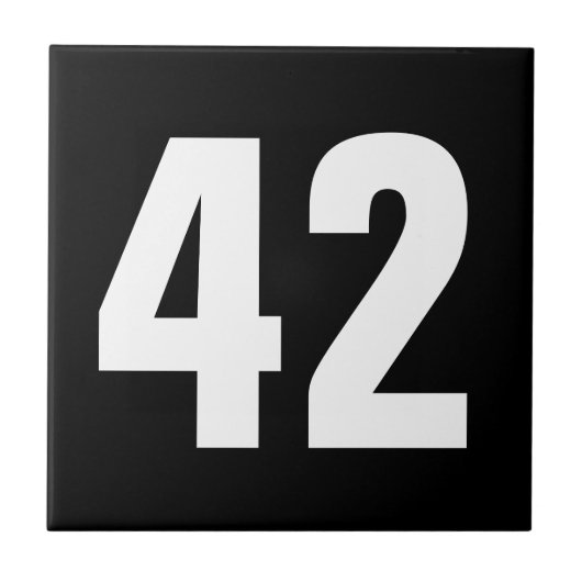 ドア番号 タイル (正面)