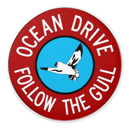 ドア航海のプル/ノブ セラミックノブ (正面)