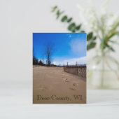 ドア郡ビーチはがき ポストカード (スタンド正面)