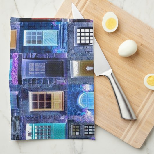 ドア キッチンタオル (四つ折り)