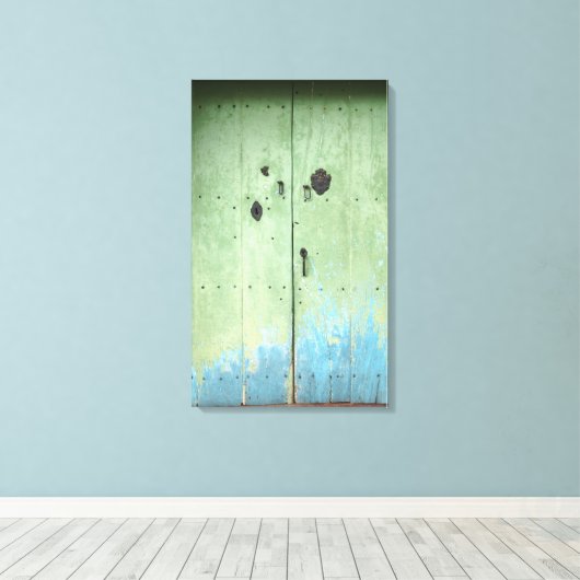 ドア キャンバスプリント (インサイチュ (ウッドフロア))
