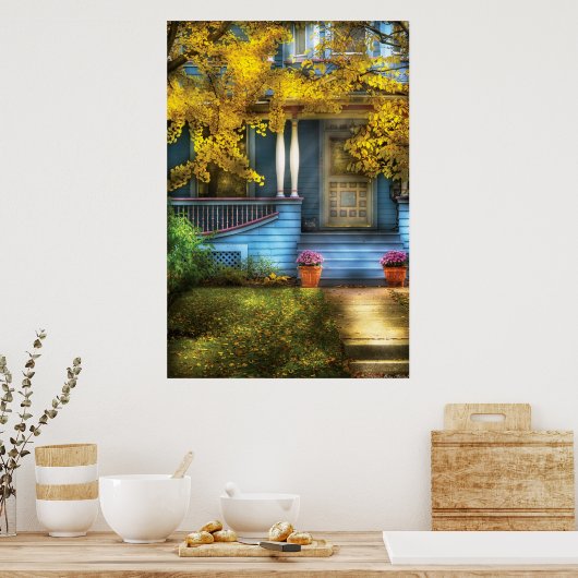 ドア – ゴルファービクトリアン ポスター (キッチン)