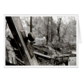 ドア・ノブの空白のなカード