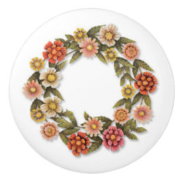 ドア・ノブ: ロゼット セラミックノブ