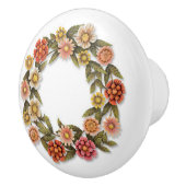 ドア・ノブ: ロゼット セラミックノブ (右)