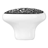 ドア・ノブ: 陰陽 セラミックノブ (側面)