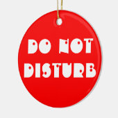 ドア・ハンガーのオーナメントを妨げませんでしたり、または参加させないで下さい セラミックオーナメント (左)