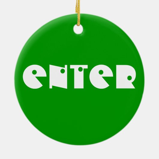 ドア・ハンガーのオーナメントを妨げませんでしたり、または参加させないで下さい セラミックオーナメント (裏面)